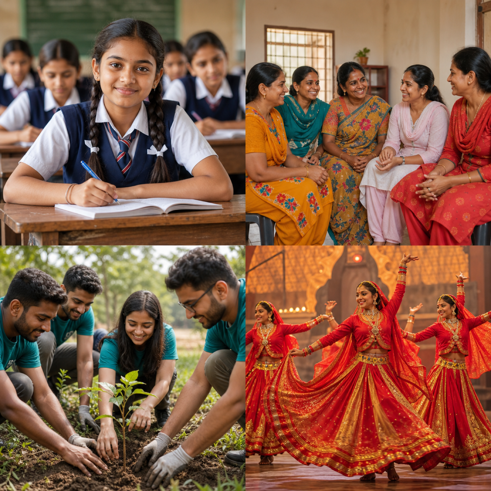 समाज की सेवा और सांस्कृतिक गतिविधियाँ